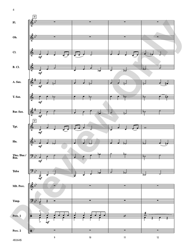 Annunciation - Concert Band Conductor Score & Parts (Digital Download)