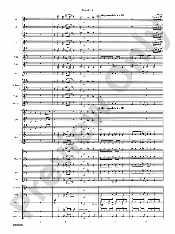 Overture de Argentina - Concert Band Conductor Score & Parts (Digital Download)