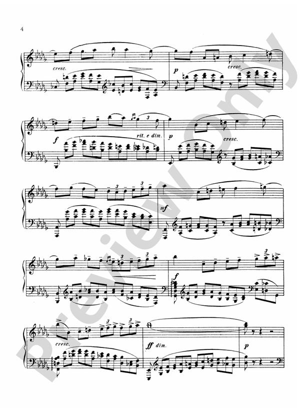 Rachmaninoff - Moments Musicaux, Op. 16 - Piano Solo (Digital Download)