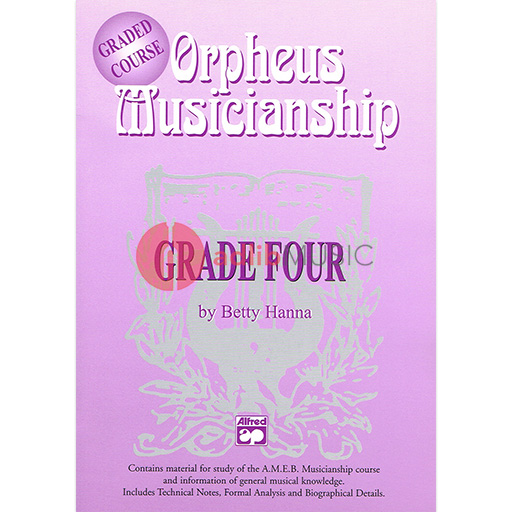 Orpheus Musicianship Graded Course Grade 4 OP5524
