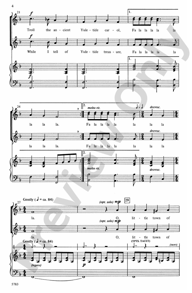 A Carol Festival - 2-Part/SSA Choral Octavo (Digital Download)
