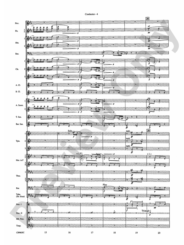 The Symphonic Gershwin - Concert Band Conductor Score & Parts (Digital Download)