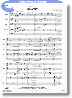 Dreaming - Brian Balmages - FJH Music Company Score/Parts