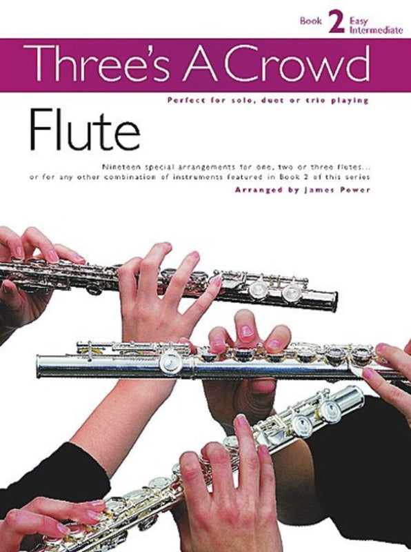 Three's a Crowd Book 2 - Flute Trio PM189521R