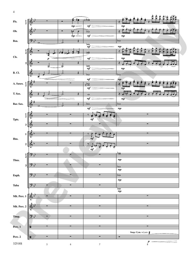 A Day in the Life (Grade 3.5) - Concert Band Conductor Score & Parts (Digital Download)
