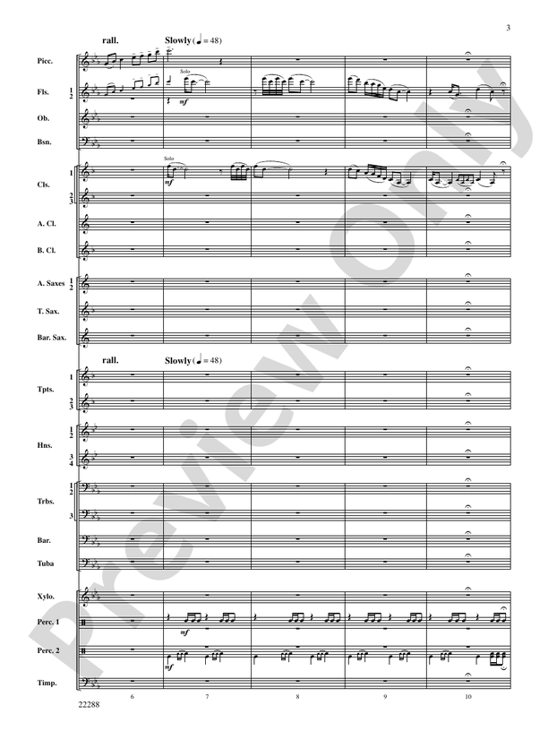 Mandjiani - Concert Band Conductor Score & Parts (Digital Download)