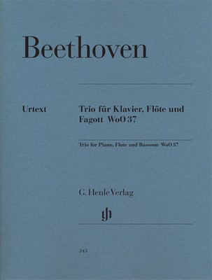 Flute Trio in G major WoO 37 Fl/Bsn/Pno