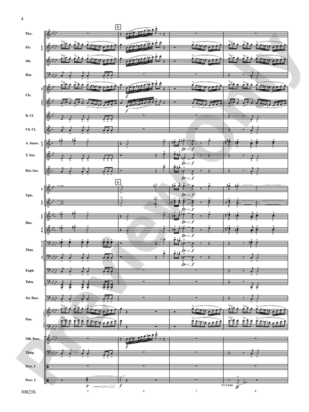 For All the Wyle Eternal - Concert Band Conductor Score & Parts (Digital Download)