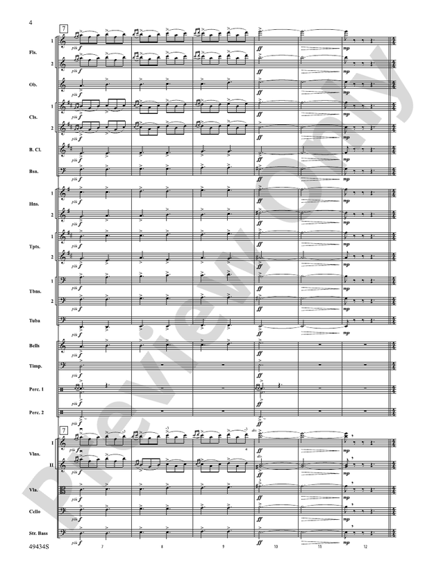 Peer Gynt Suite No.1, Op. 46 – Full Orchestra Conductor Score & Parts (Digital Download)
