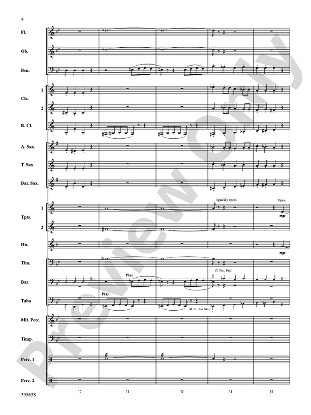 Academic Festival Overture (Grade 2) - Concert Band Conductor Score & Parts (Digital Download)