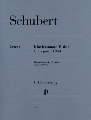 Piano Sonata in B flat major D 960