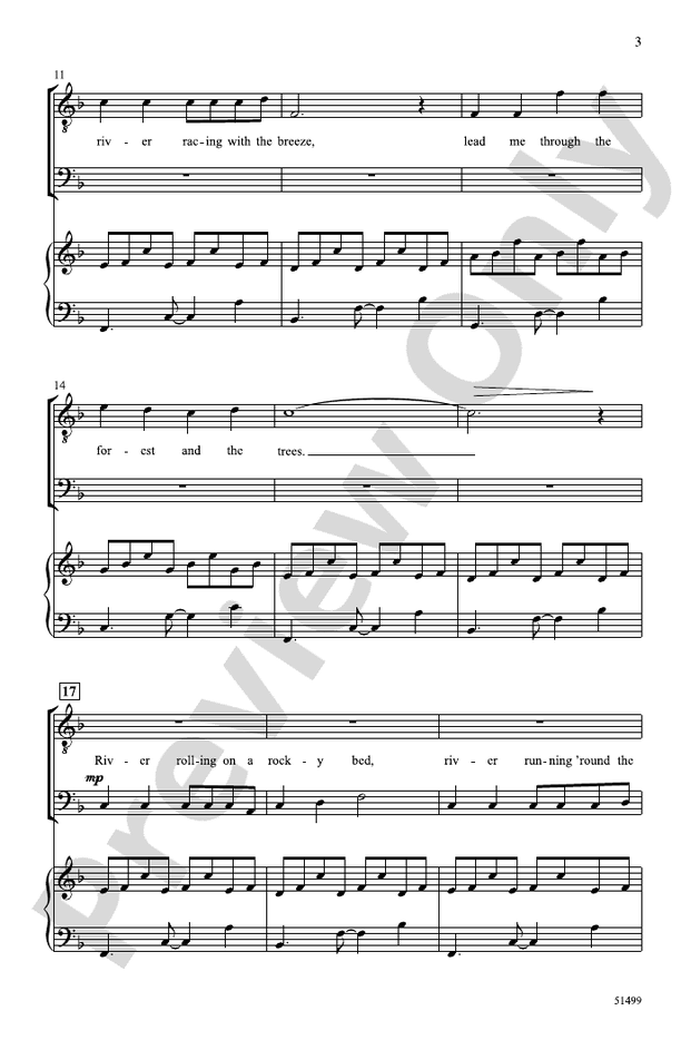 Riversong - TTBB Choral Octavo (Digital Download)