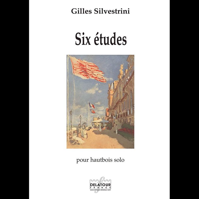 Six Etudes For Oboe Solo - Silvestrini - Editions Delatour