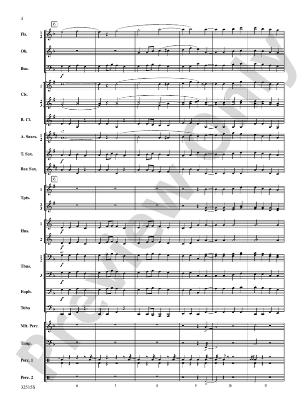 Reflections on "Ode to Joy" - Concert Band Conductor Score & Parts (Digital Download)