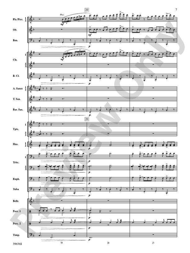 Resurgences - Concert Band Conductor Score & Parts (Digital Download)