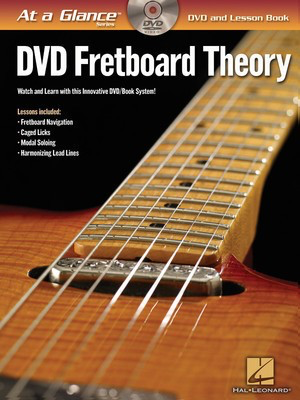 Fretboard Theory - At a Glance - DVD/Book Pack - Guitar Hal Leonard Guitar TAB /DVD