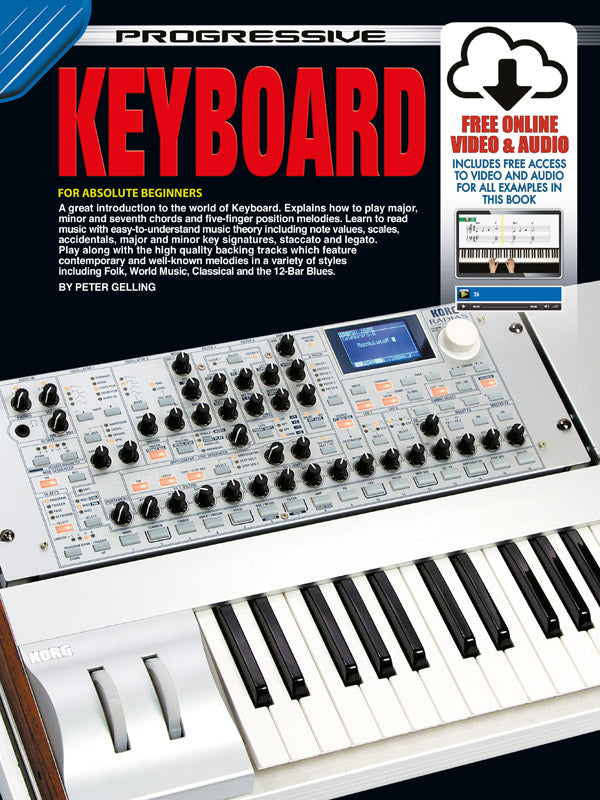 Progressive Keyboard Method Bk/CD/DVD