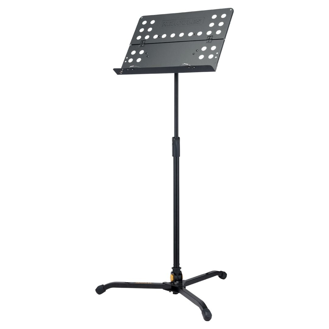 Hercules Tripod Orchestra Music Stand with Foldable Desk