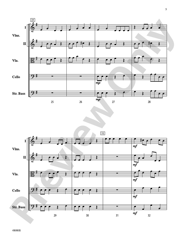 Gamelan Groove - String Orchestra Conductor Score & Parts (Digital Download)
