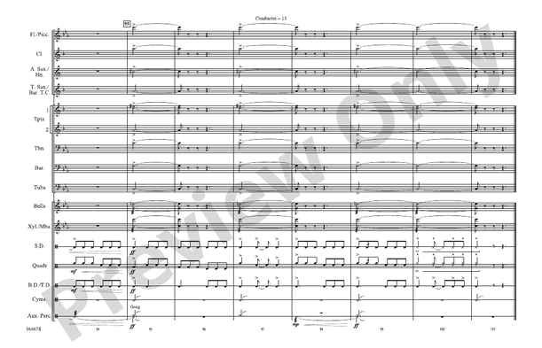 World of Warcraft, Part III – Marching Band Conductor Score & Parts (Digital Download)