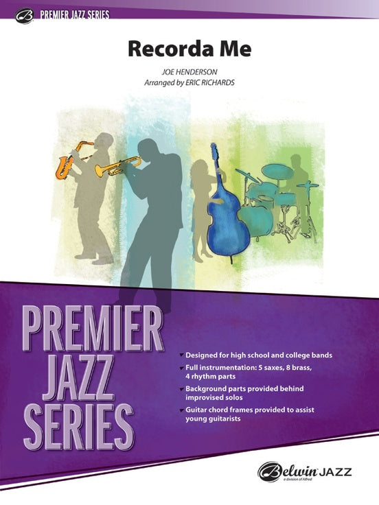 Recorda Me – Jazz Ensemble Conductor Score & Parts (Digital Download)