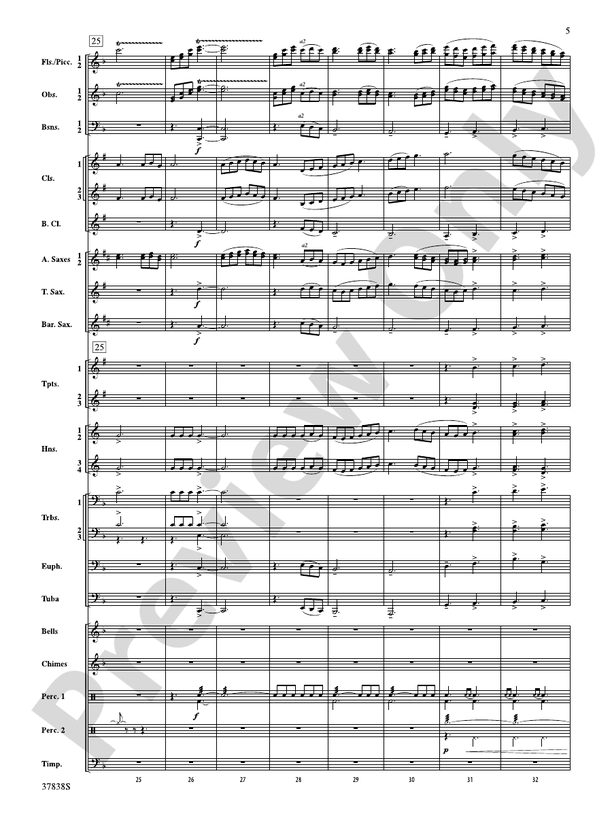 Joyful Variations - Concert Band Conductor Score & Parts (Digital Download)