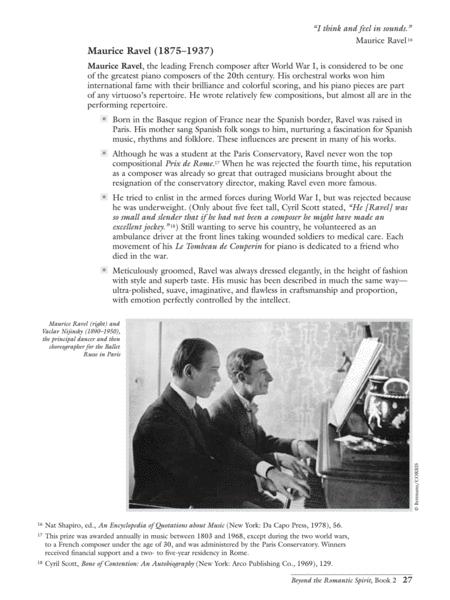 Beyond the Romantic Spirit Book 2 BK/CD