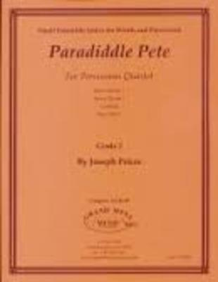 Paradiddle Pete - for Percussion Quartet (non-pitched) - Joseph Pekas - Percussion Grand Mesa Music Score/Parts