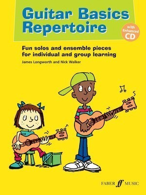 Guitar Basics Repertoire (with CD) - Classical Guitar James Longworth|Nick Walker Faber Music /CD