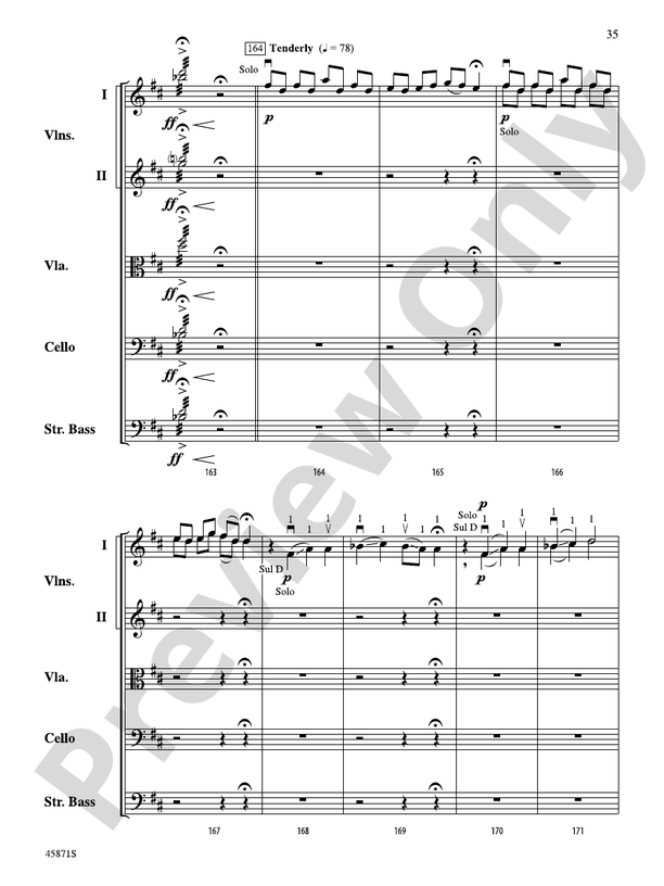 Hemispheres - String Orchestra Conductor Score & Parts (Digital Download)