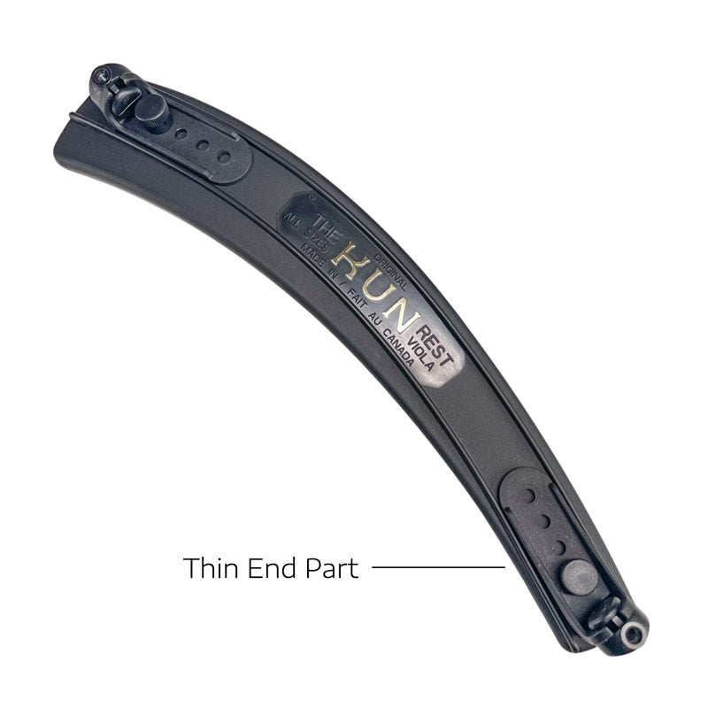 Kun End Member Part for Thin End Of Original Violin Shoulder Rests 4/4 & 3/4-1/2 or Viola