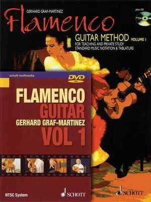 Flamenco Guitar Method - for Teaching and Private Study - Classical Guitar|Guitar Gerhard Graf-Martinez Schott Music Guitar TAB /CD