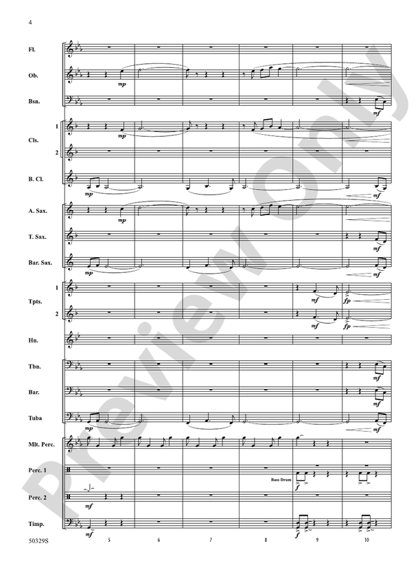 Conquering the Nemesis - Concert Band Conductor Score & Parts (Digital Download)