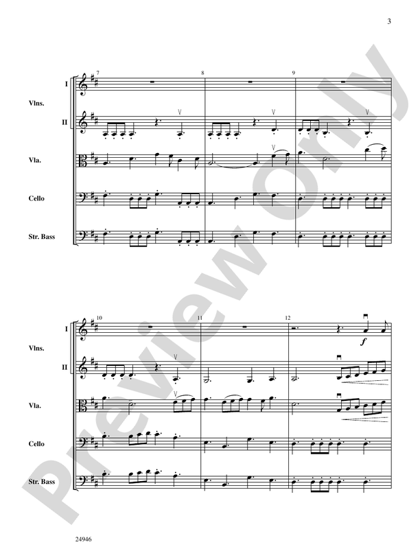 Unbridled – String Orchestra Conductor Score & Parts (Digital Download)