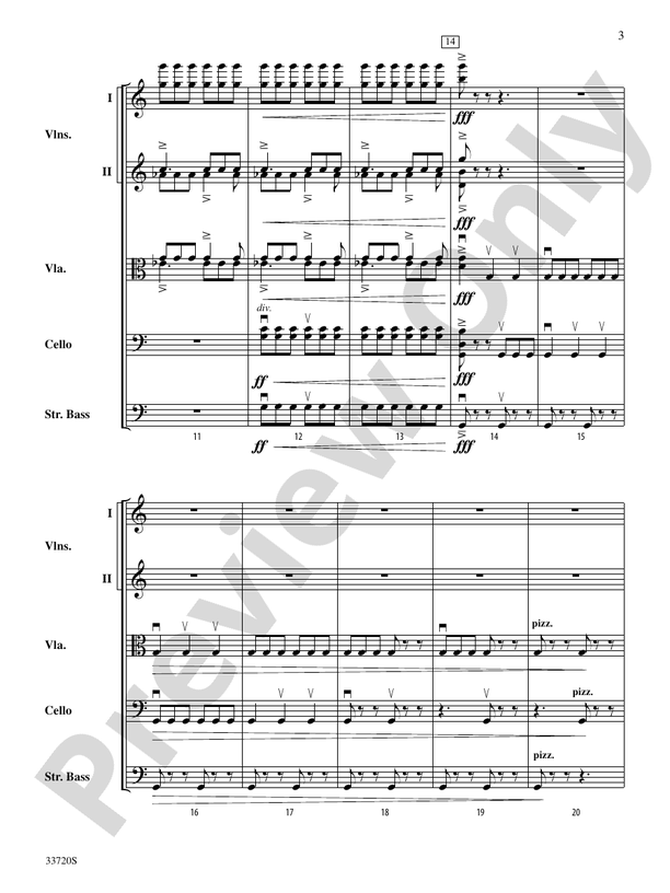 Tarantelle – String Orchestra Conductor Score & Parts (Digital Download)