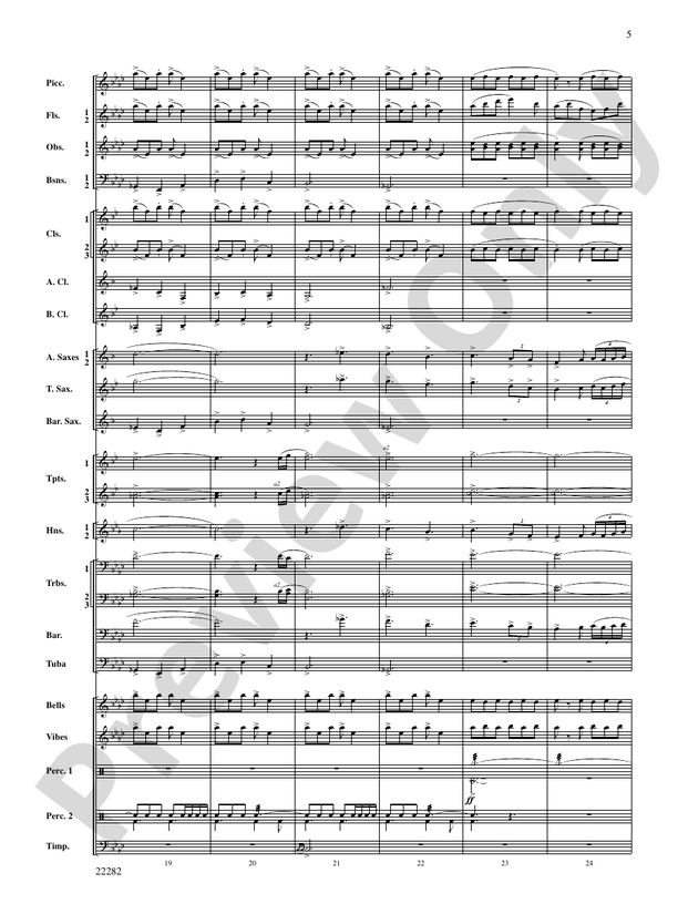 To Conquer the Skies - Concert Band Conductor Score & Parts (Digital Download)