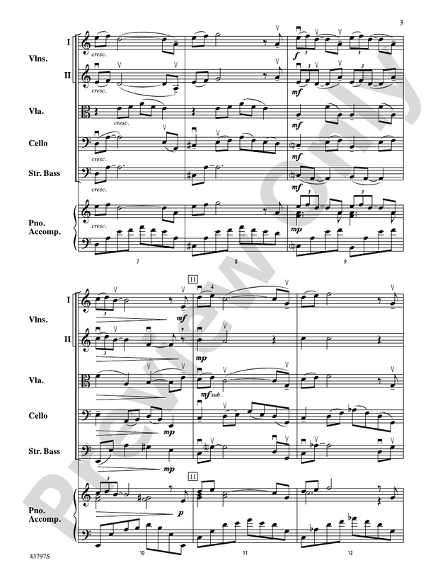 Classic Movie Ballads – String Orchestra Conductor Score & Parts (Digital Download)