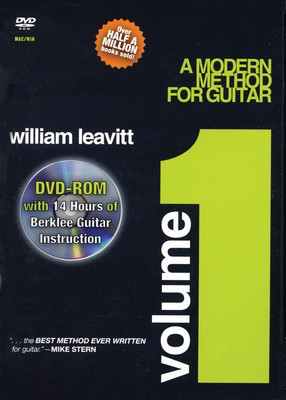 A Modern Method for Guitar - Volume 1 - Guitar William Leavitt Berklee Press DVD-ROM