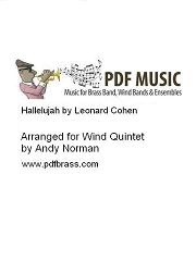 Hallelujah - Wind Quintet (Digital Download)