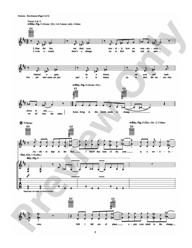 Revillusion - Guitar TAB (Digital Download)