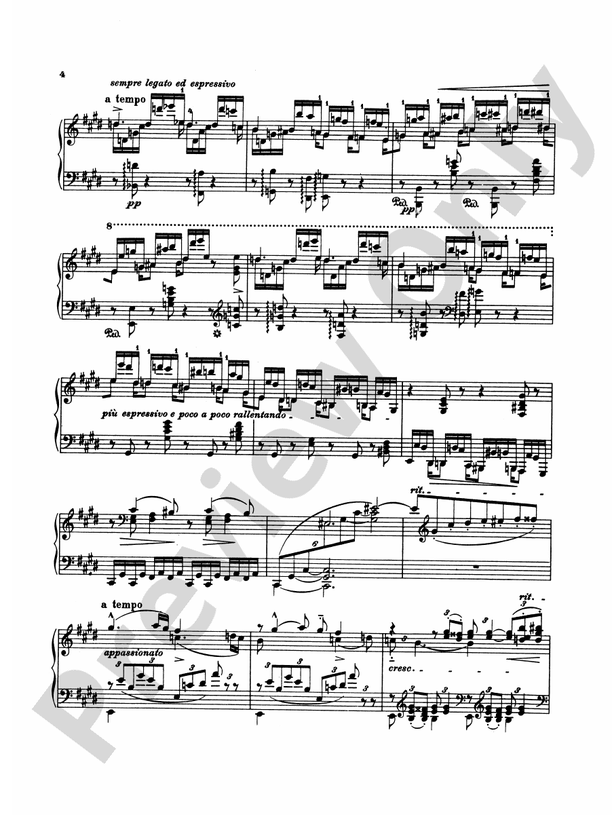 Liszt - Hungarian Rhapsodies (Volume I, Nos. 1-9) - Piano Solo (Digital Download)