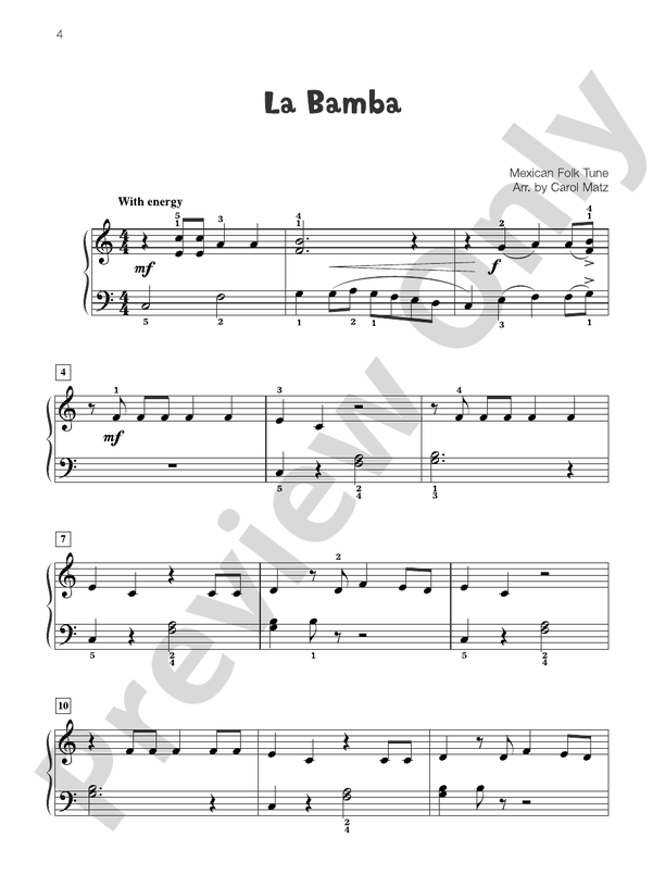 Famous & Fun Favorites, Book 4: 16 Appealing Piano Arrangements - Piano (Digital Download)