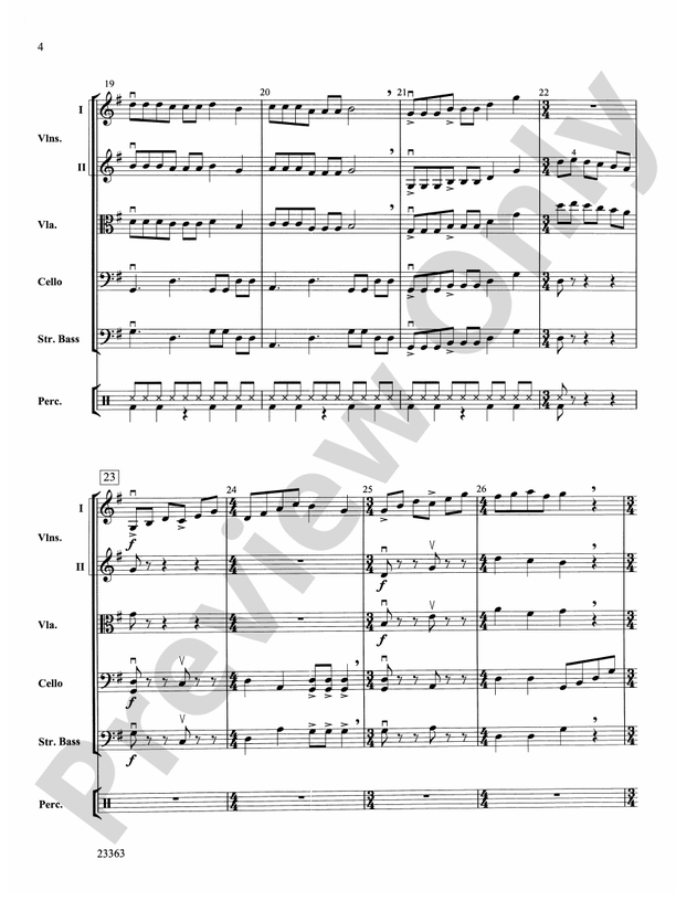 El dia de los Muertos – String Orchestra Conductor Score & Parts (Digital Download)