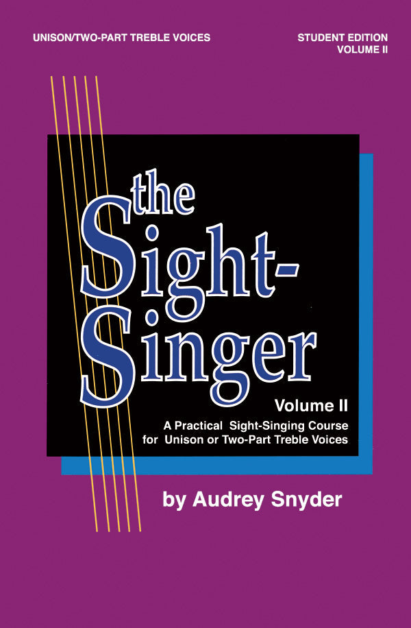 SIGHT SINGER BK 2 FOR 2 PT TREBLE STUDENT ED