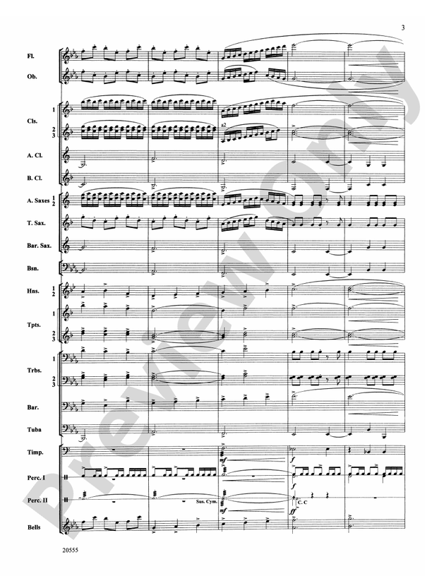 Quixotic Episode - Concert Band Conductor Score & Parts (Digital Download)