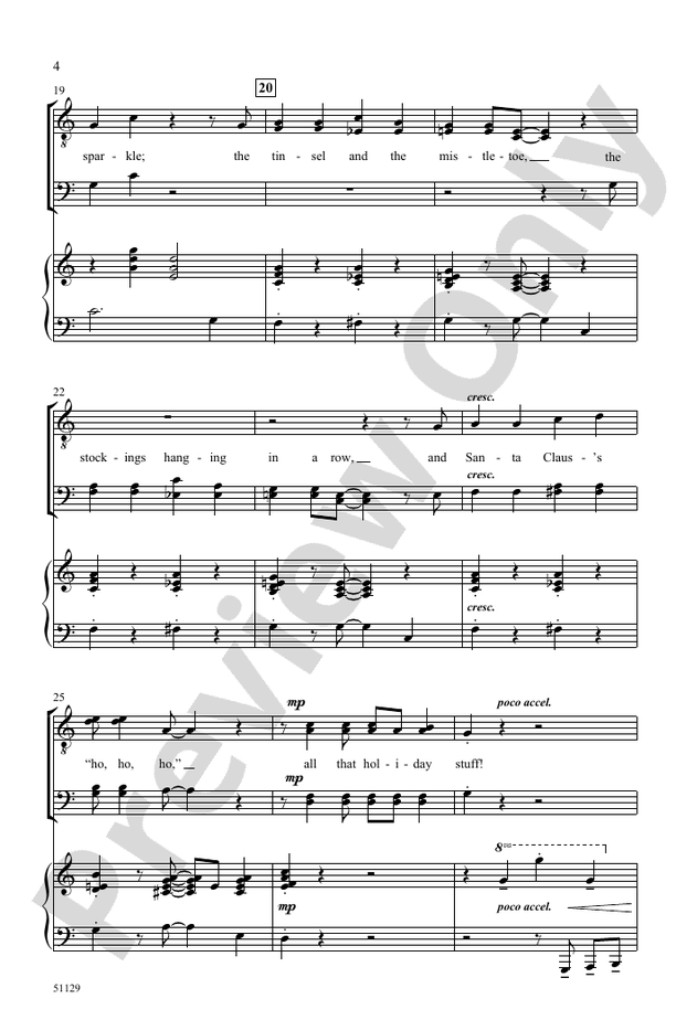 All That Holiday Stuff! - TTBB Choral Octavo (Digital Download)