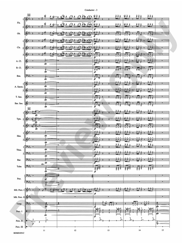 Royal Canadian Sketches - Concert Band Conductor Score & Parts (Digital Download)
