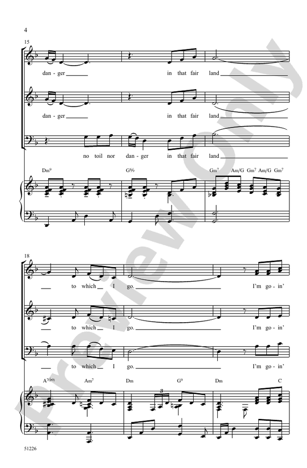 Poor Wayfaring Stranger - SSAB Choral Octavo (Digital Download)