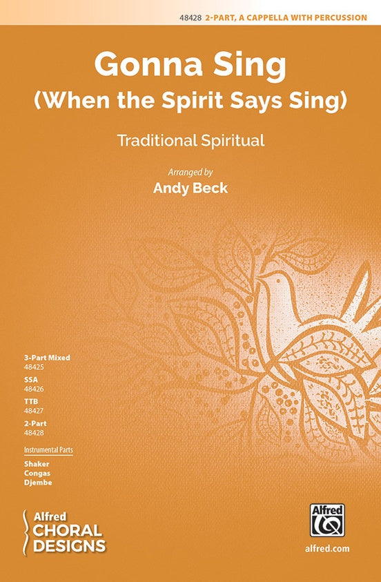 Gonna Sing – 2-Part, a cappella Choral Octavo (Digital Download)