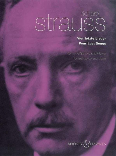 Four Last Songs - for high voice and piano - Richard Strauss - Classical Vocal High Voice Boosey & Hawkes